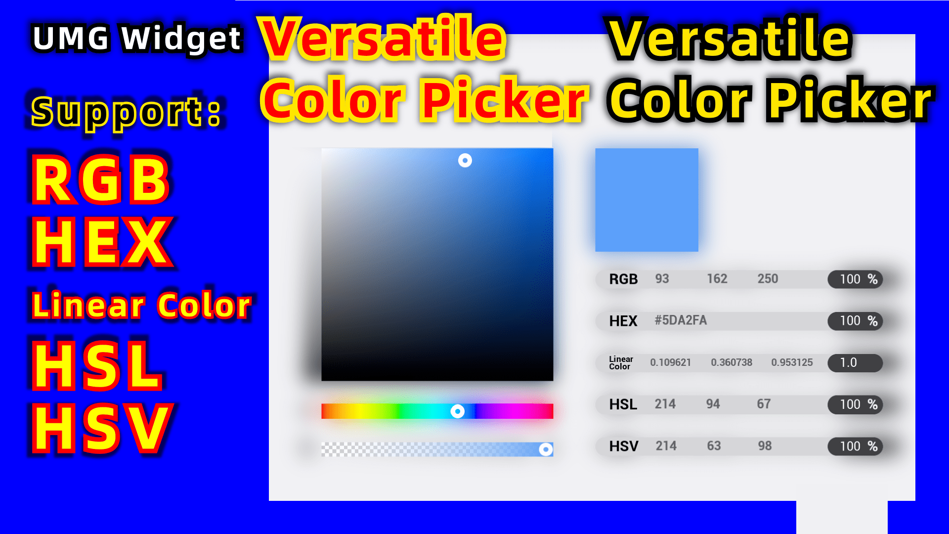 Versatile Color Picker